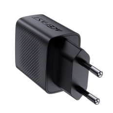 A78 GAN USB-A USB-C PD 20W - čierna