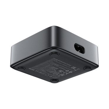 Network Carregador Desktop Power Station Z6 Gan 2x USB-A 2x USB-C PD 65W - Preto