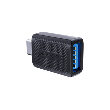 USB-a adapteris USB-C 3.0 (vyrams) 5GB / s - juoda