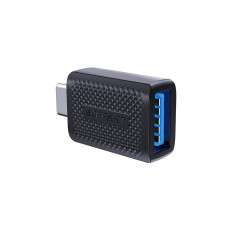 USB-A Adapter for USB-C 3.0 (Mann) 5 GB / S - Svart