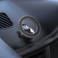 Suporte de carro magnético para uma placa de distribuição - cinza