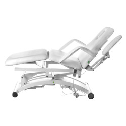 Bed rehabilitation table for massage controlled pilot Divine white