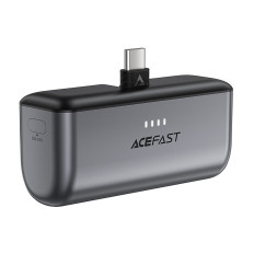 Mini powerbank 5000mAh para o telefone USB-C 20w - preto