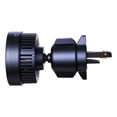 Autohalter MagPro auf einem karierten Luftdiagramm mit Induktionslader QI2.0 15W - Schwarz