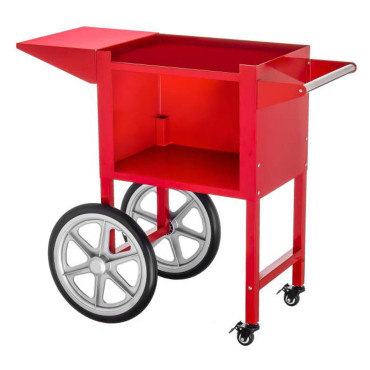 Professioneller effizienter mobiles Popcorn-Maschine auf einem 230V 1.5kw roten Rollstuhl