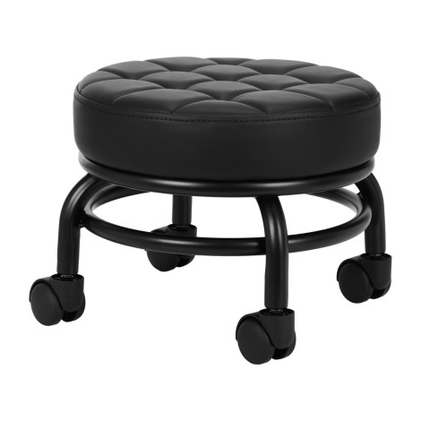 Kosmetik Hocker für Pediküre H13 Schwarz