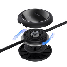 Cabo Free2Pull USB-C cordão - iPhone Lightning 20W 1M - Preto