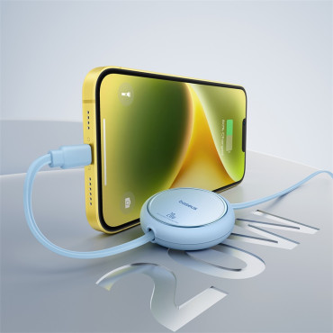 Kabelinė freeaming frubs FRUBL FREELING USB-C - "iPhone" žaibas 20W 1m - mėlyna