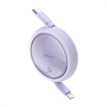 Kabel Freefront Cable Free2Pull USB-C - iPhone Lightning 20W 1m - Lilla