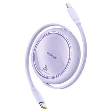 Kabel-Freefront-Kabel Free2Pull USB-C - iPhone-Blitz 20W 1M - Lila