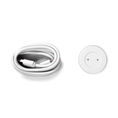 Induktionsladdare för SmartWatchy Huawei Magnetisk USB-A 1M - Vit