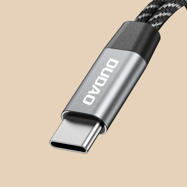 2in1 adapteradapter USB-C distributør for strøm og hodetelefoner - Grå