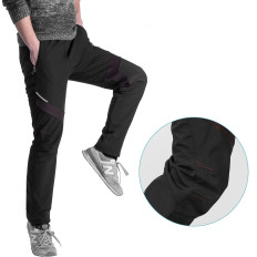 Sporta bikses Vēja izturīgs velosipēds Patrol Riteņbraukšana Trekking Size L - melns