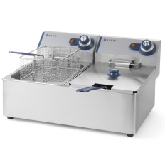 Friggitrice doppia linea 230V 2x3300W 2x6L