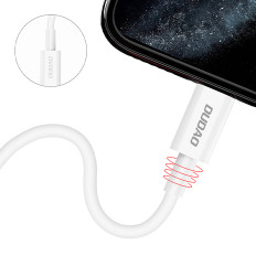 Kabel L6X USB-C-kabel - IPhone Lightning PD 20W 1M - White