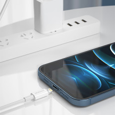 Kabel L6X USB-C-kabel - IPhone Lightning PD 20W 1M - White