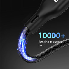 Chargeur d'induction A12C à Apple Regarder 1.2m - noir