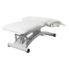 Bed rehabilitation table for massage controlled pilot Divine white