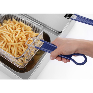 Linha azul dupla fritadeira 230v 2x3300w 2x6l