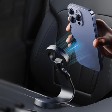 Autohalter am Telefon für magnetisches Cockpit mit Magsafe - Schwarz