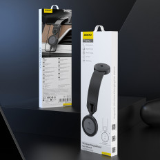 Chargeur de voiture 15W Induction avec une poignée de cockpit Magsafe - Noir