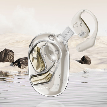 Bluetooth u17max uws USB-C επιχείρηση ακουστικό - λευκό