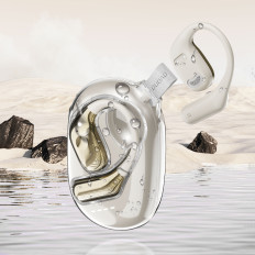 Bluetooth U17Max UWS USB-C Business Earphone - Hvit