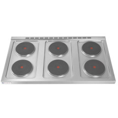 FreeStanding Elektrická kuchyňa na báze ocele 6 x 2,6kW šírka 120cm