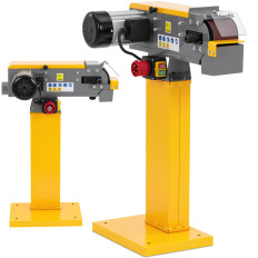 Μεταλλικό μύλο ζώνης ζώνης στέκεται 100 mm 400 V 1500 W