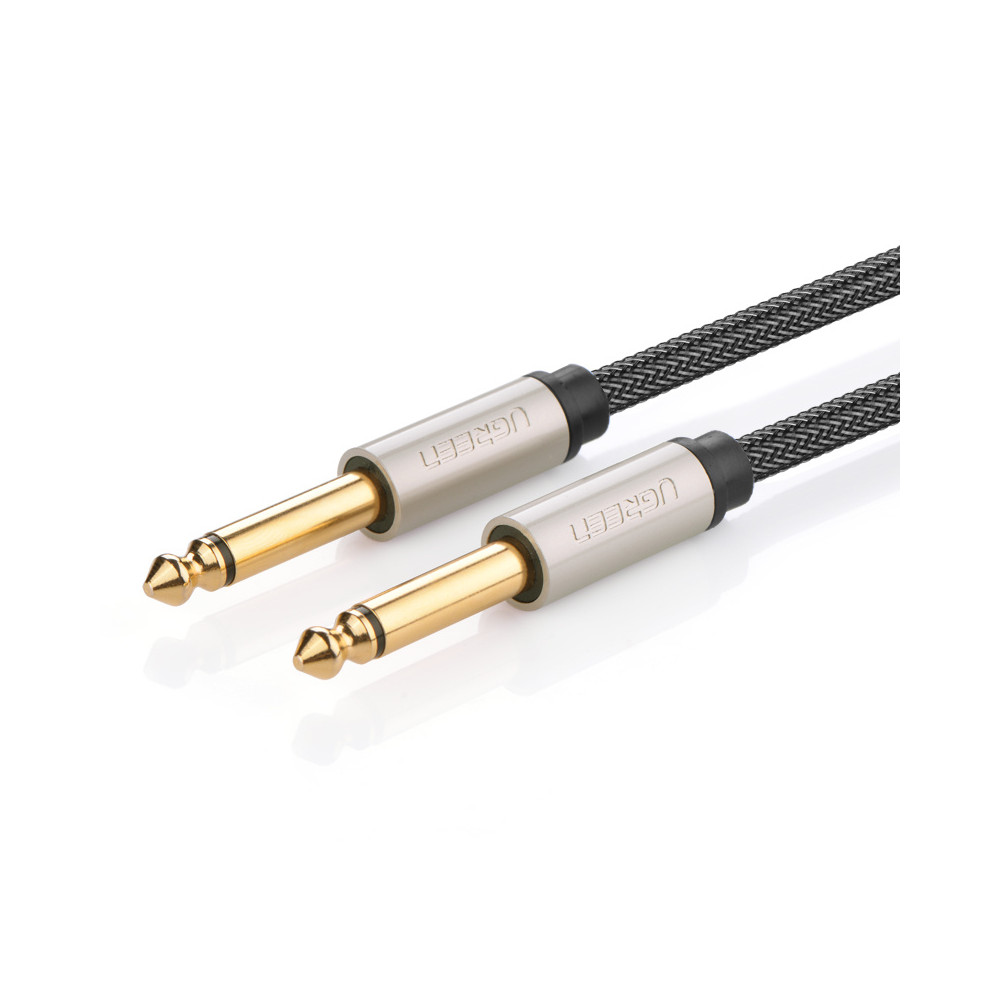 Kabel AV128 Audio Cable Mono TS Jack 6.35mm 5m - grå