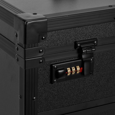 GABBIANO Mobile Friseur-Assistent V21 Schwarz — Detailaufnahme Etikett