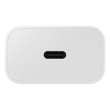 Gan Samsung 25W SFC tīkla lādētājs ar USB-C kabeli - balts
