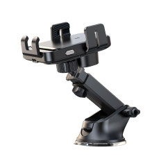 Electric handle with a 15W induction loader for a dashboard - black