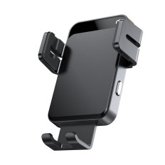 Alça elétrica com um carregador de indução 15W para um painel - preto