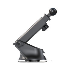 Electric handle with a 15W induction loader for a dashboard - black