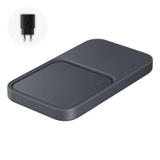 Ladere Samsung Induksjon 15W - Svart + Network Charger + Kabel