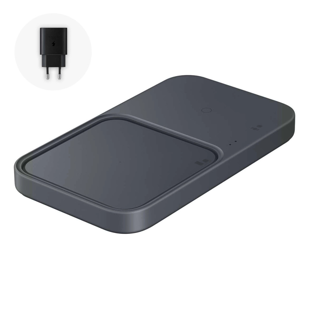 Ladere Samsung Induksjon 15W - Svart + Network Charger + Kabel