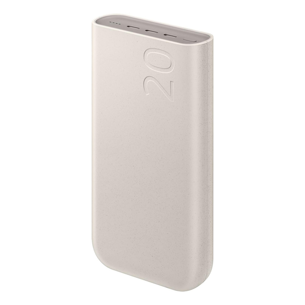 PowerBank Samsung 20000MAH 3x USB-C 45W SFC - Bēšs