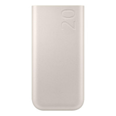 PowerBank Samsung 20000MAH 3x USB-C 45W SFC - Bēšs