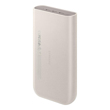 PowerBank Samsung 20000MAH 3x USB-C 45W SFC - Bēšs