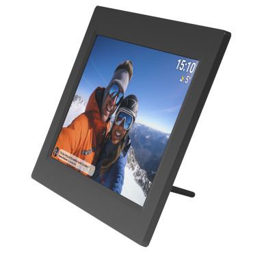 Frame digital 10.1 '' 16GB FRAMULO MICRECTO PFF-1015B - Preto