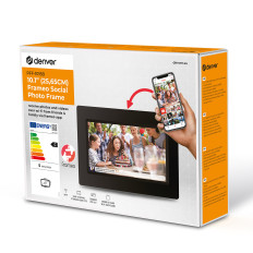 Frame digital 10.1 '' 16GB FRAMULO MICRECTO PFF-1015B - Preto
