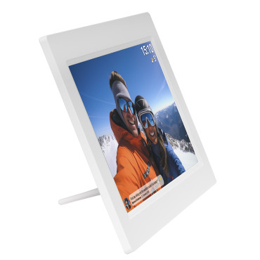 Digital Frame 10.1 '' 16GB MicroSD Frameo PFF-1015W - Hvit