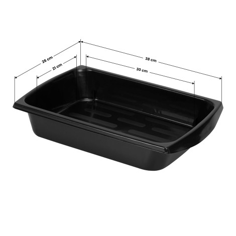 Chariot de coiffeur Gabbiano X11-9 Graphismes noirs