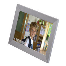 Frame digital 10.1 '' 16GB MicroSD WiFi Frio PFF-1026gr - Cinza
