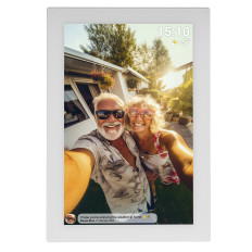 Marco digital 10.1 '' 16GB Microoks Microusb Framo PFF-1037W - BLANCO