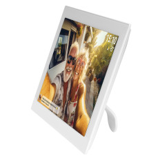 Digital Frame 10.1 '' 16GB microSD Wi-Fi microUSB FRAMULO PFF-1037W - Branco