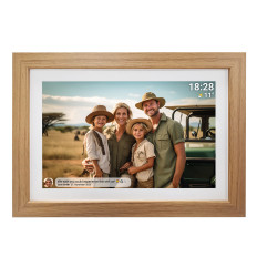 Digitaalne raami 10.1 '' '' 16GB microSD wifi microUSB FRAME PFF-1042LW - Brown