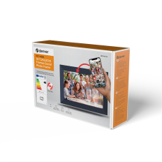 Digitalni okvir 10.1 '' 16GB MicroSD WiFi MP4 zvočnik EKROVNO PFF-1026B - Črna