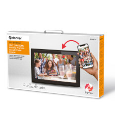 Digital Frame 15.6 '' 8GB MicroSD WiFi MP4 Speaker Avi Fruto PFF-1514B - Preto